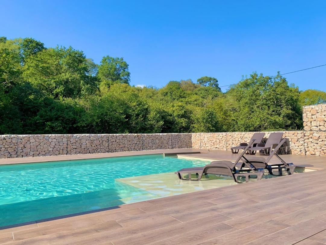 2 Apartamentos En Villa Con Piscina Privada En Asturias El Marquesau Noriega Bagian luar foto