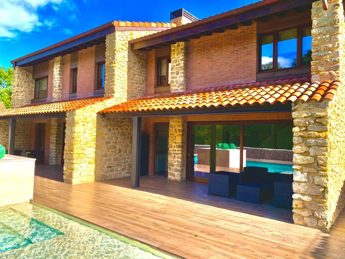 2 Apartamentos En Villa Con Piscina Privada En Asturias El Marquesau Noriega Bagian luar foto