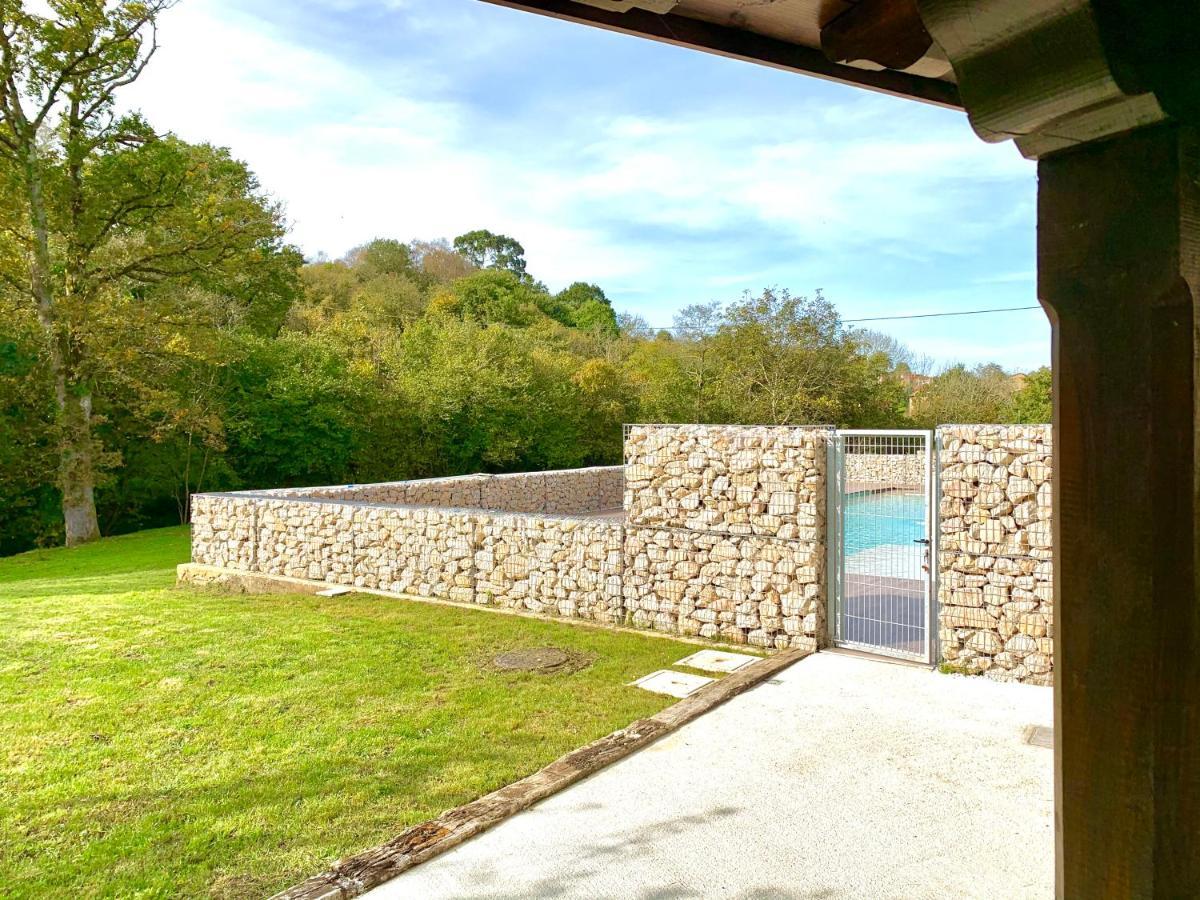 2 Apartamentos En Villa Con Piscina Privada En Asturias El Marquesau Noriega Bagian luar foto