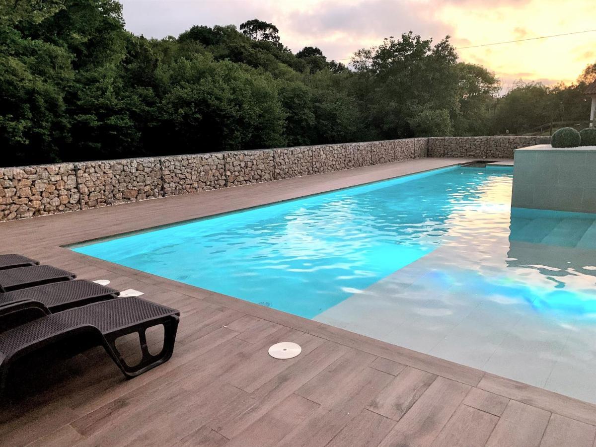 2 Apartamentos En Villa Con Piscina Privada En Asturias El Marquesau Noriega Bagian luar foto