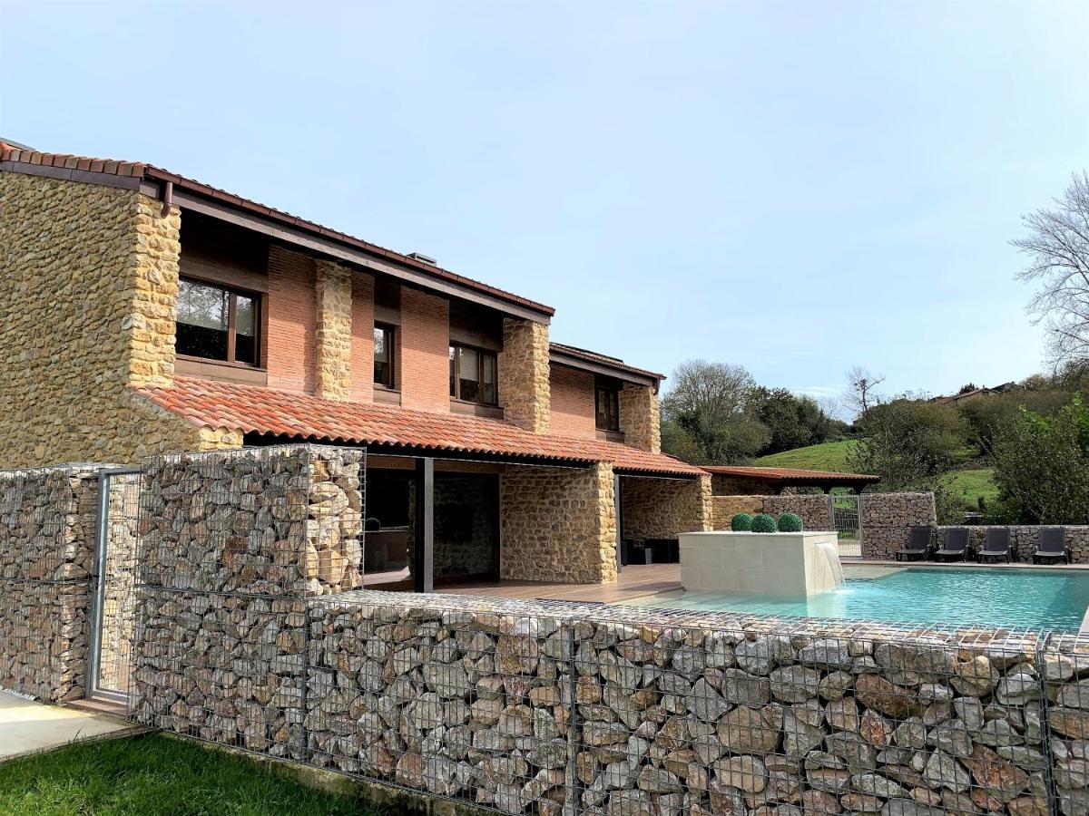 2 Apartamentos En Villa Con Piscina Privada En Asturias El Marquesau Noriega Bagian luar foto