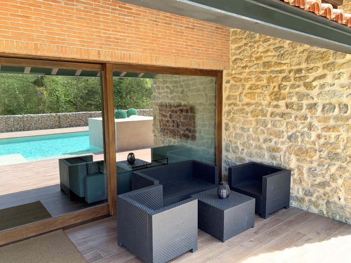 2 Apartamentos En Villa Con Piscina Privada En Asturias El Marquesau Noriega Bagian luar foto